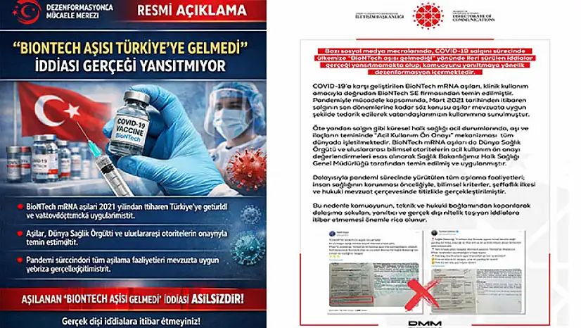 DMM'den BioNTech İddialarına Net Yanıt