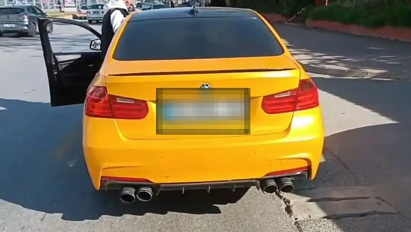 Drift Atan Sürücüye 58 Bin TL Ceza