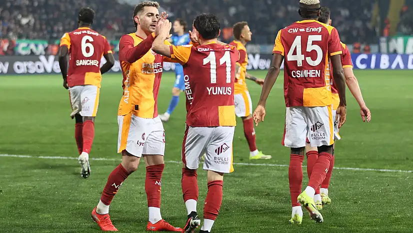 Galatasaray'dan Kritik Deplasman Galibiyeti! Rize'de 3-0