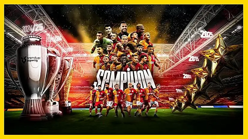 Galatasaray Şampiyon...