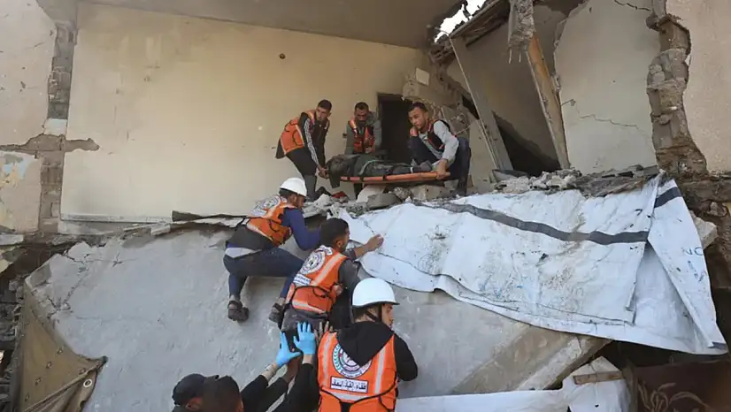 Gazze'de can kaybı 71 bin 550'ye yükseldi