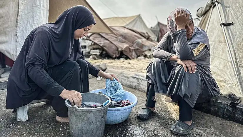 Gazze İçişleri Bakanlığı Kış öncesi insanî felaket kapıda