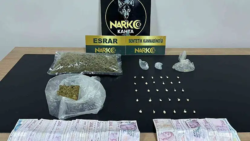 Kahta'da uyuşturucu operasyonu: 3 tutuklama