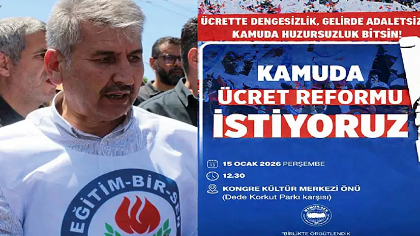 Kamu Çalışanları Maaş Adaletsizliğine Karşı Sahaya İniyor