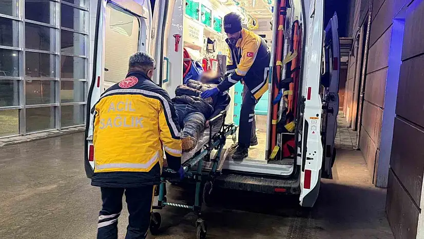 Madde kullandığı iddia edilen 2 şahıs hastaneye kaldırıldı