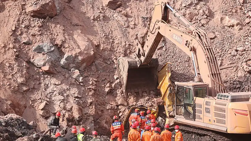 Maden Çatısı Çöktü 4 Ölü