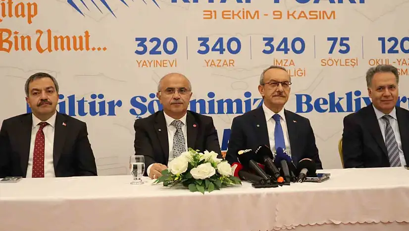 Malatya'da 11. Kitap Fuarı için geri sayım başladı