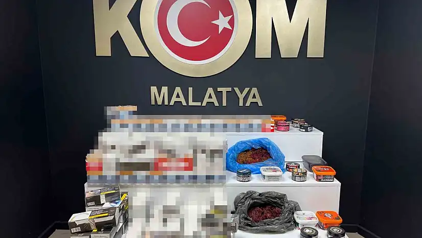 Malatya'da kaçakçılık operasyonları