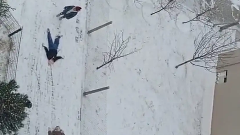 Malatya'da kar tatili çocukları sevindirdi