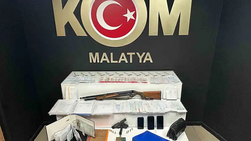 Malatya'da tefeci operasyonu: 3 tutuklama