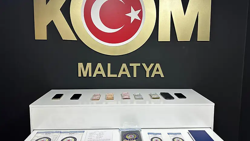 Malatya'da: Tefecilikten 3 tutuklama