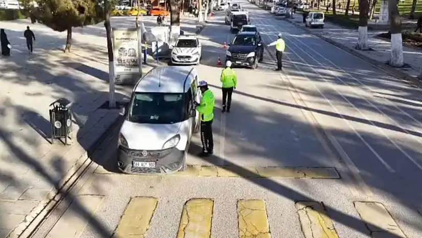 Malatya'da Yaya Geçidi İhlaline Ceza Yağdı