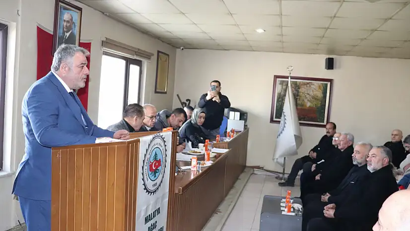 Malatya Mobilyacılar Odası'nda Murat Dilek Güven Tazeledi
