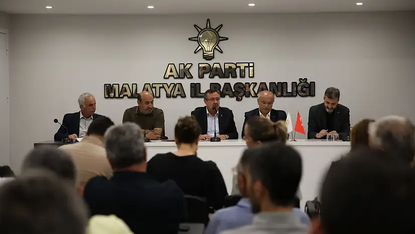 Malatya'nın Geleceği Masada AK Parti Teşkilatı Toplandı