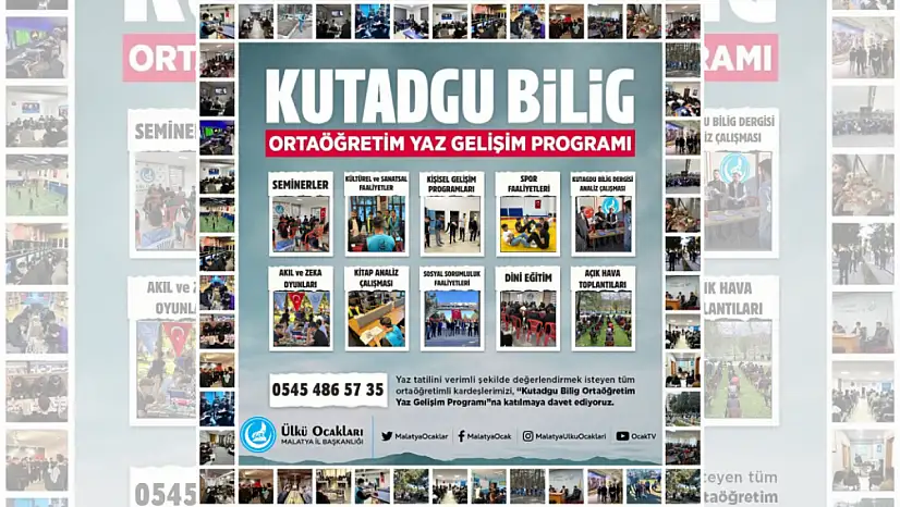 Malatya Ülkü Ocakları, Gençliği Kutadgu Bilig ile Buluşturuyor