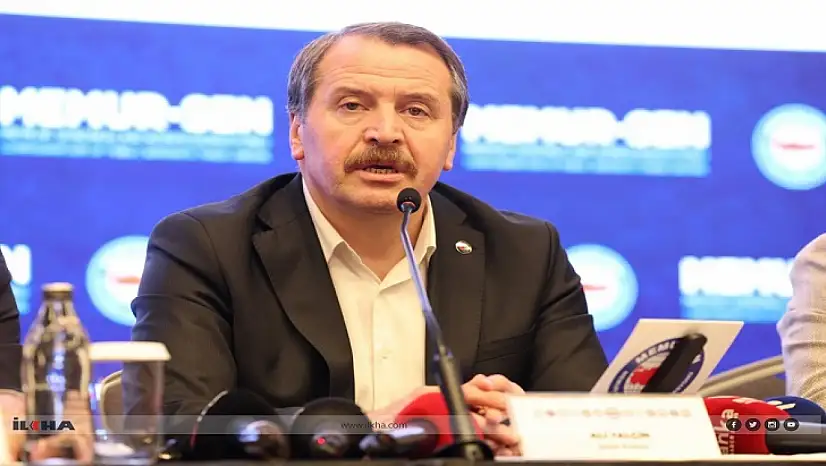 Memur-Sen Başkanı Ali Yalçın: Bu toplumun inancı sahipsiz değildir