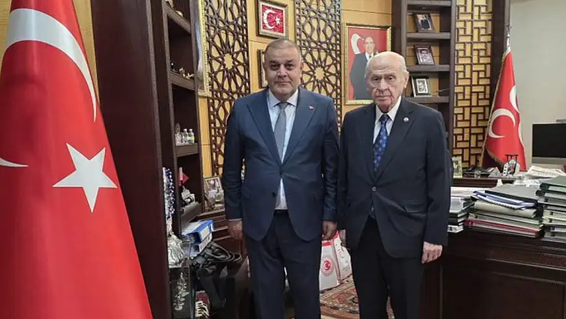 MHP Malatya İl Başkanı Gökhan Gök'ten Devlet Bahçeli'ye Anlamlı Ziyaret