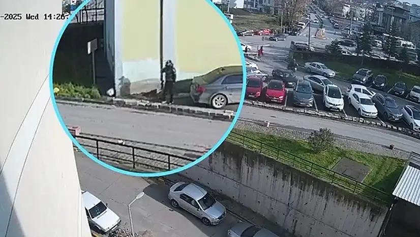 Milyonluk vurgun yapan sahte savcı ve polisi kameralar ele verdi