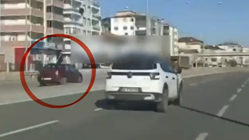 Ters yöne giden sürücüye 9 bin 267 TL ceza