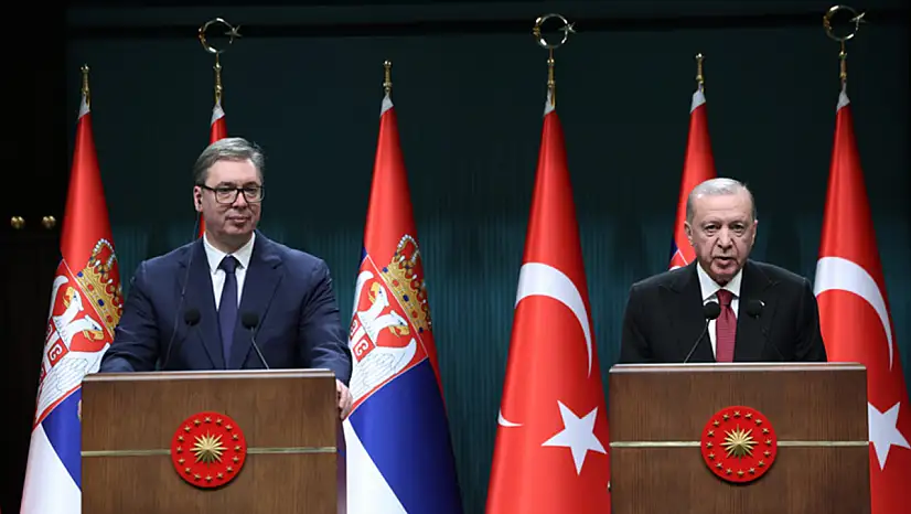 Türkiye ile Sırbistan arasında ortak bildiri