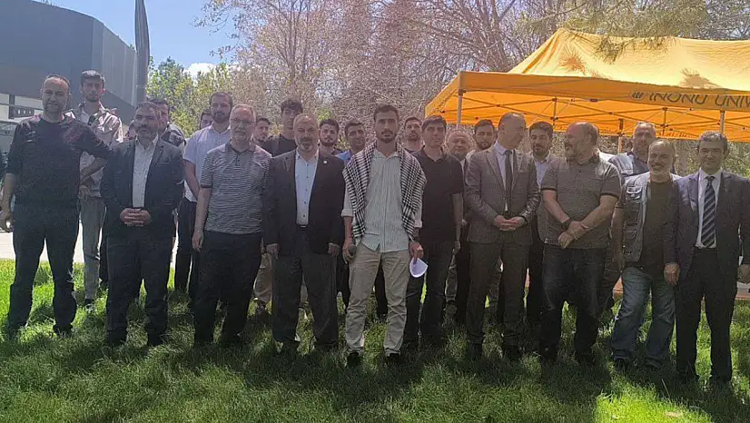 İnönü Üniversitesi Öğrencileri Mazlumların Yanında Durdu!