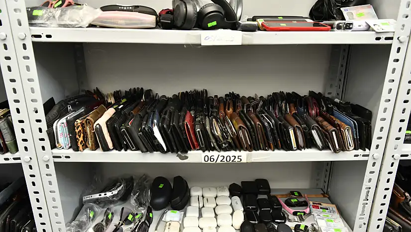 Unutulan Eşyalar Sahiplerini Bekliyor