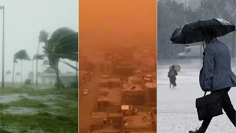 Yağış, fırtına ve toz taşınımına dikkat!