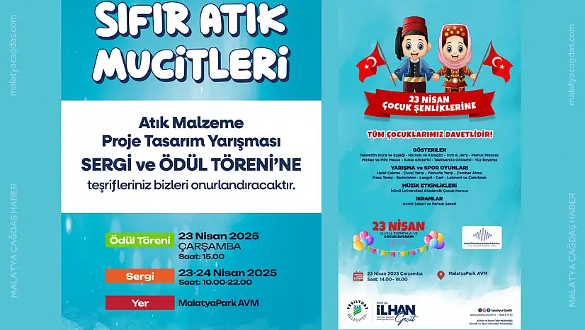 Yeşilyurt Belediyesi'nden 23 Nisan Coşkusuna Özel Etkinlikler!