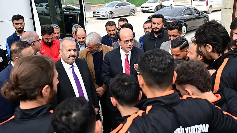 Yeşilyurt Spor'a Büyük Destek! Başkan Geçit Takımla Buluştu