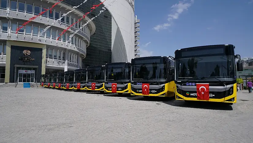 Büyükşehir Belediyesi 10 Adet Körüklü otobüs alımı gerçekleştirdi.