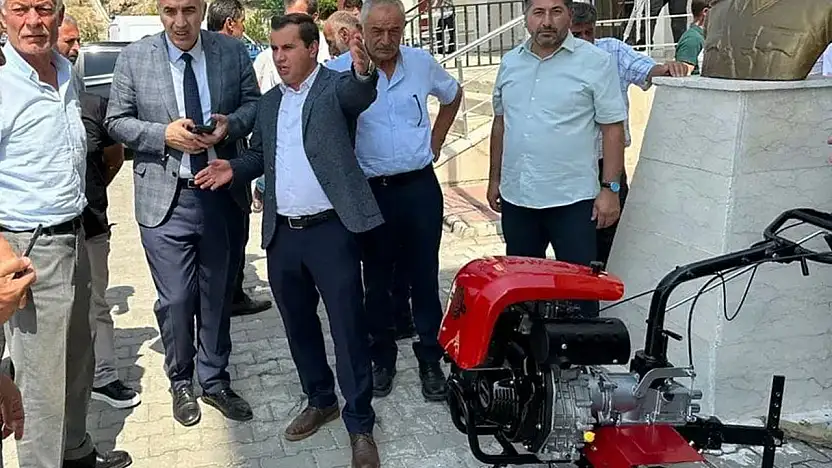 60 üreticiye çapa makinesi desteği