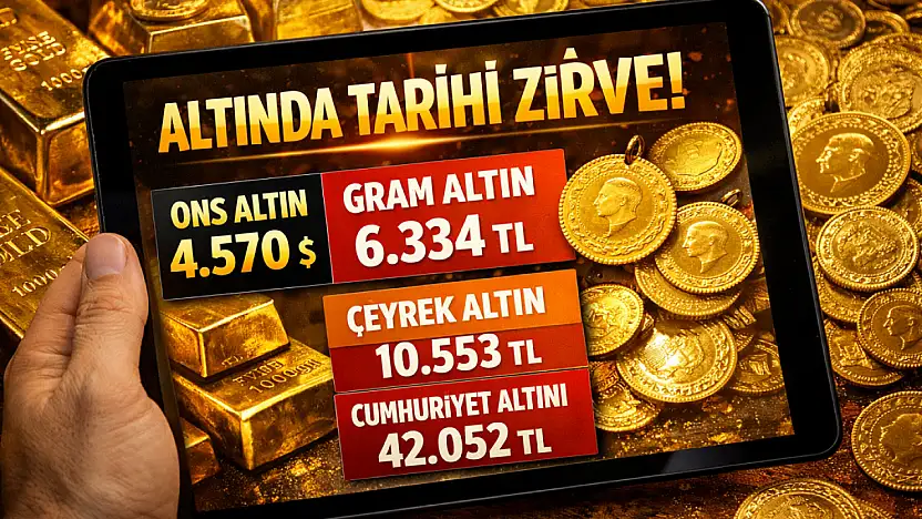 Altın Fiyatları Kontrolsüz Yükseliyor