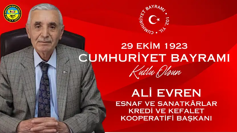 Başkan Evren'den 29 Ekim Cumhuriyet Bayramı Mesajı