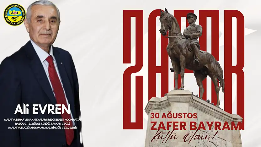 Başkan Evren'den 30 Ağustos Zafer Bayramı Mesajı
