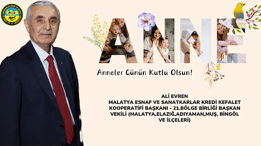 Başkan Evren'den Anneler Günü Mesajı