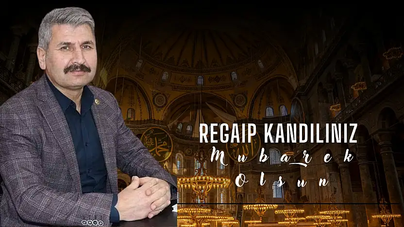 Başkan Hüseyin Söylemez'den Regaip Kandili Mesajı