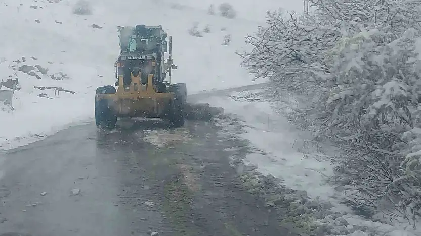 Battalgazi Belediyesi'nden kar yağışına karşı hızlı müdahale