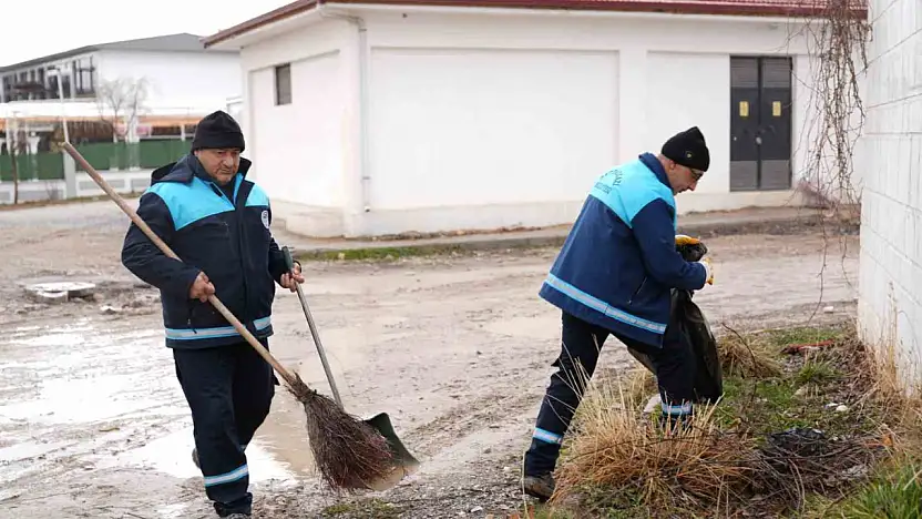 Battalgazi'de Kanalboyu ve Orduzu'da temizlik çalışması