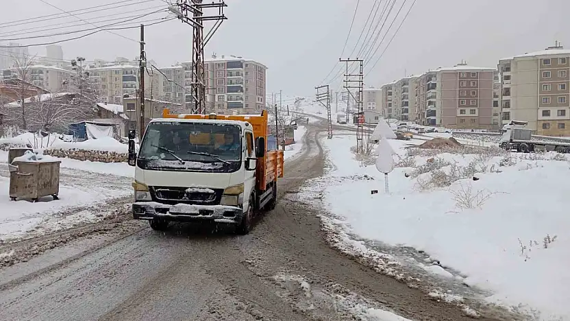 Battalgazi'de kar seferberliği