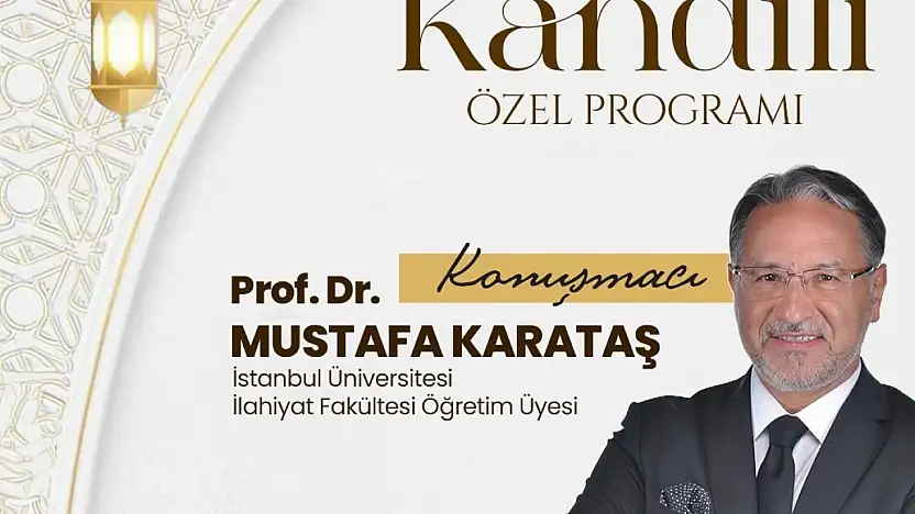 Battalgazi'de Miraç Kandili özel programı