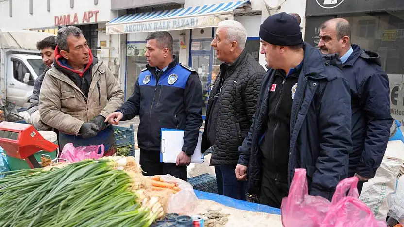 Battalgazi'de semt pazarlarında ölçü ve tartı denetimi