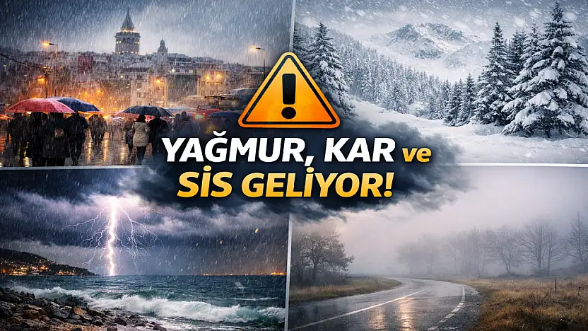 Birçok İlde Yağmur, Yükseklerde Kar Geliyor