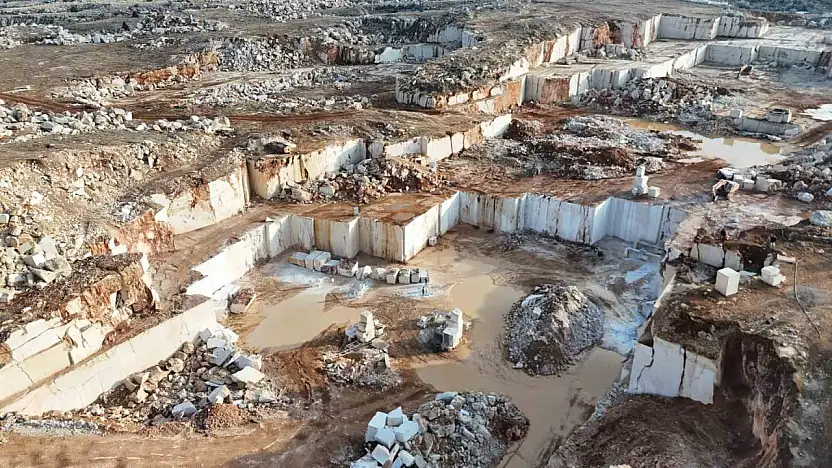 Deprem bölgesi Malatya'dan Çin ve Hindistan'a milyon dolarlık mermer ihracatı