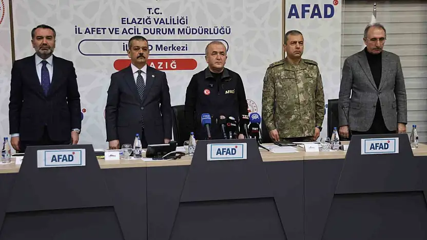 Elazığ Valisi Hatipoğlu: 'Acının büyüklüğü karşısında dayanışmamız daha da büyüdü'