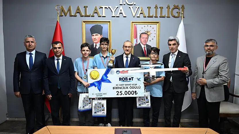 Fen lisesi öğrencilerinin yaptığı İHA Türkiye birincisi oldu