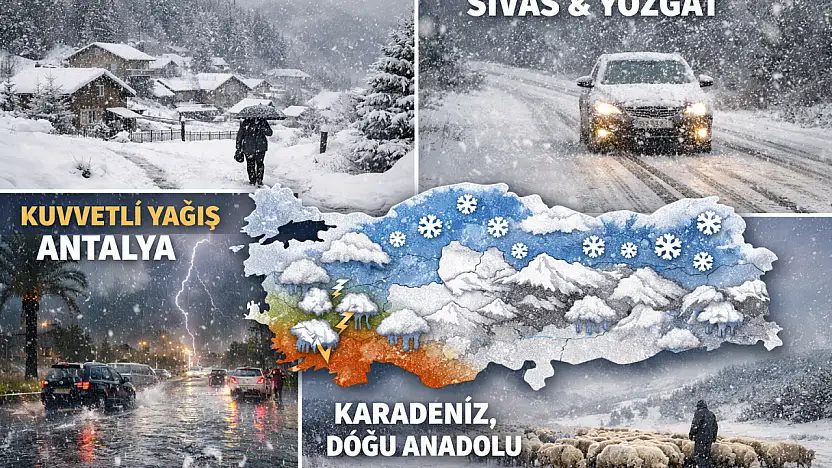 Hangi Bölgelerde Kar Yağacak? İl İl Açıklandı
