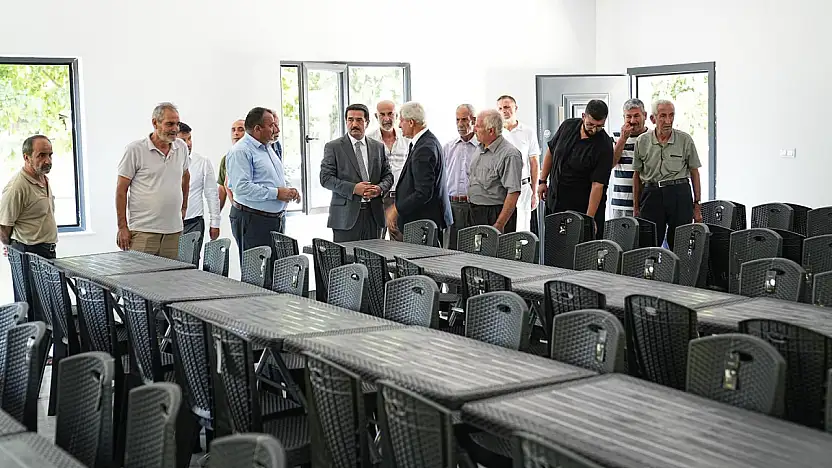 İlk Taziye Evi Hasırcılar'da Hizmette