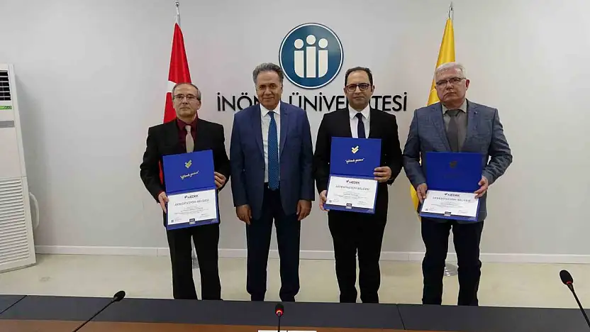 İnönü Üniversitesi'nde akreditasyon başarısı