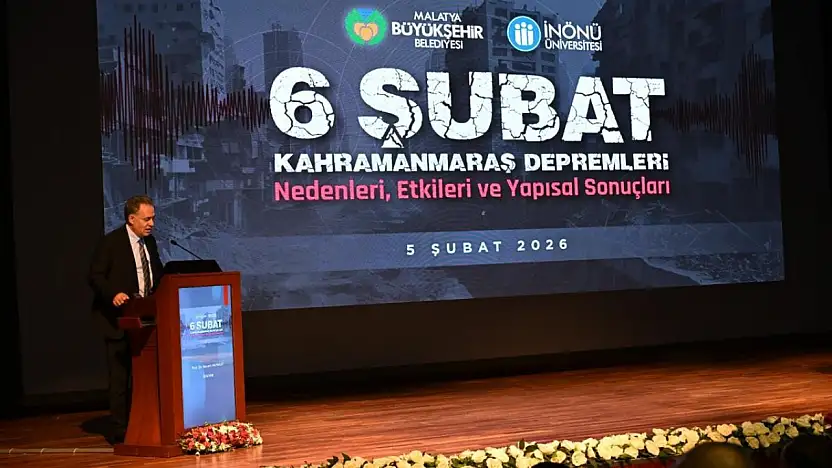 İnönü Üniversitesinde deprem paneli düzenlendi