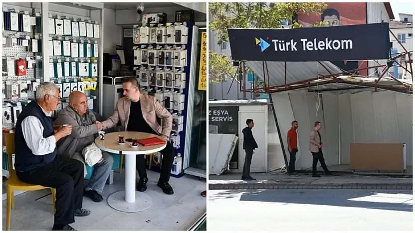 Karademir'den İnönü Caddesi Esnafına Geçmiş Olsun Ziyareti